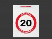 Ajándéktasak Boldog 20. Szülinapot nagy