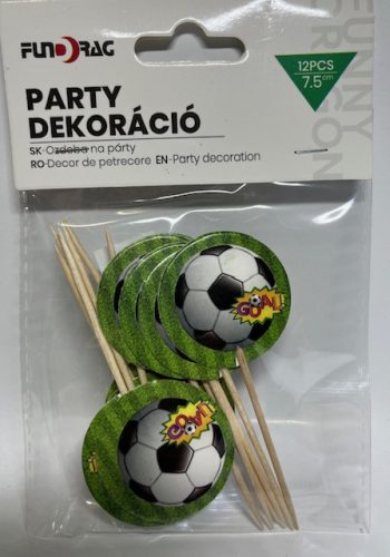 Torta (Süti) dekoráció focis 