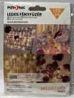 20 LEDes fényfüzér meleg fehér 2m elemes 