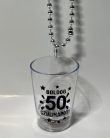 Party Pohár Nyaklánc Világítós Boldog Szülinapot! "50"