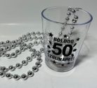 Party Pohár Nyaklánc Világítós Boldog Szülinapot! "50"