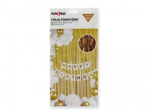 Fólia függöny Arany