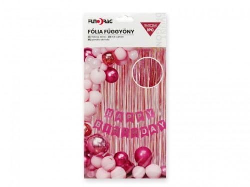 Fólia függöny Rosegold 