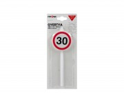 Sebességkorlátozó számgyertya 30