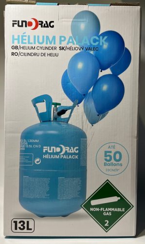 Hélium Palack 50 Ballon 23cm/9" 