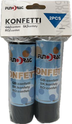 Konfetti kilövö kék, fiús