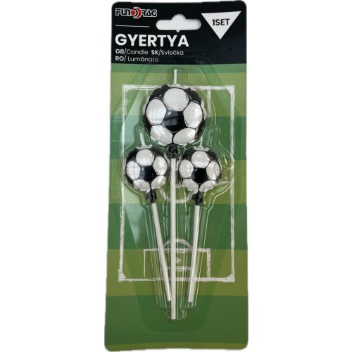 Gyertya focis 3db