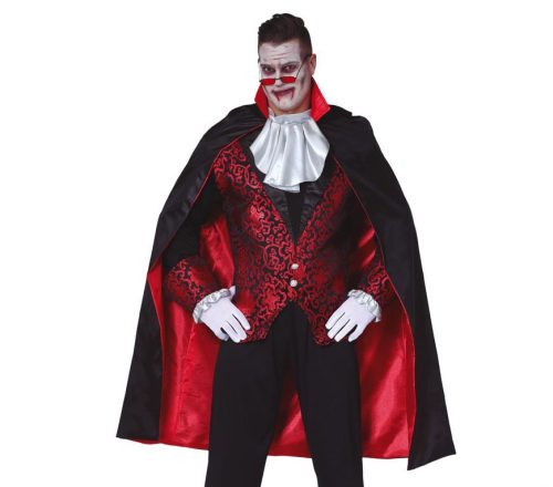 FEKETE-PIROS VÁMPÍR LEPEL, 115 cm