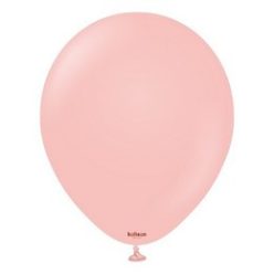 5 inch-es Kalisan Baby Pink - Babarózsaszín Kerek Lufi