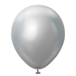 5 inch-es Kalisan Chrome Silver - Ezüst Kerek Lufi