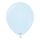 5 inch-es Macaron Baby Blue - Babakék Kerek Lufi