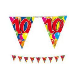 10-es Számos Szülinapi Zászlófüzér - 10 m