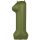 34 inch-es 1 Matt Zöld - Olive Green Számos Super Shape Fólia Lufi