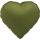 18 inch-es Matt Zöld - Olive Green Szív Fólia Lufi