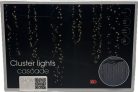 Led fényfüzér kaszkád szerkezet 6*80led meleg fehér 8 funkció+időzítő