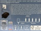 Égő Ledes 240led 18m szines Solar+USB töltő+távirányító 13 funkció