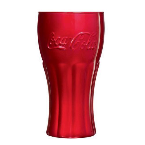 COCA-COLA üdítős pohár 37cl MIRROR RED