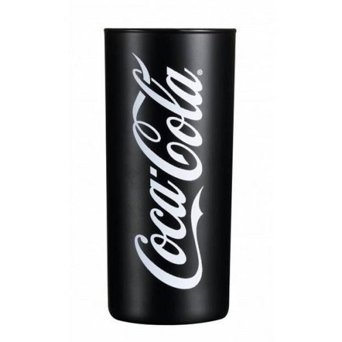 COCA-COLA üdítős pohár 27cl LOSE FROZEN FEKETE