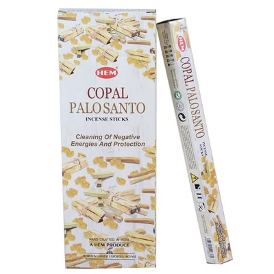 HEM Füstölő - Kopál és Fehér Zsálya (Copal White Sage)