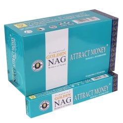 GOLDEN Füstölő 15g  Nag Attract Money