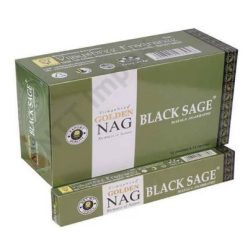 GOLDEN Füstölő 15g Nag Black Sage