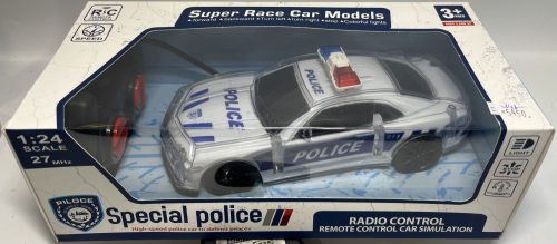 Autó elemes távirányítós police