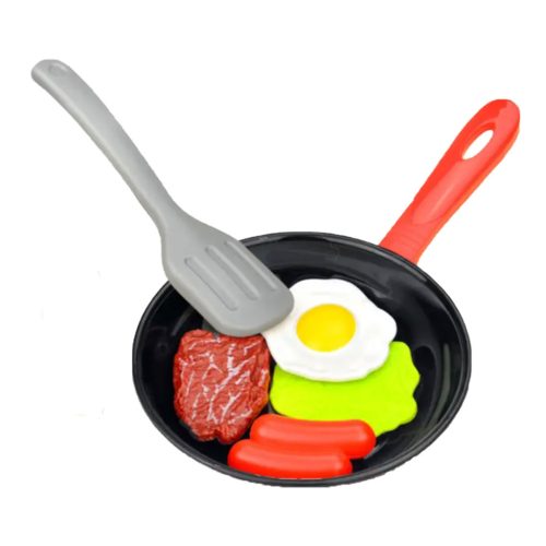Étel klt., + serpenyő, 26 cm, hálós