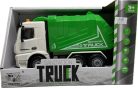 Kukásautó Lendkerekes  TRUCK zöld-fehér 