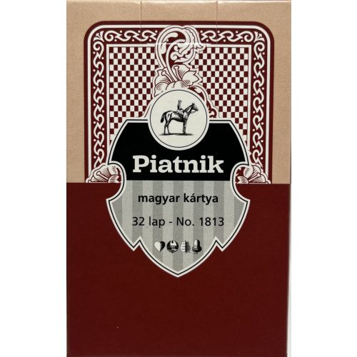 Magyar kártya Piatnik (piros)