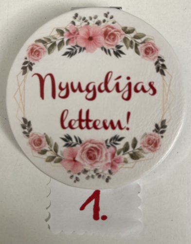 Pipere tükör Nyugdíjas
