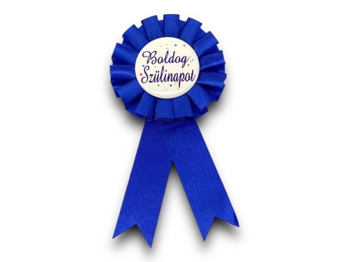 Kitűző Boldog Szülinapot KT01-SZ  Cikkszám: 9007039 Leírás: 8*15,5cm