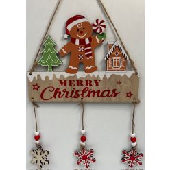 Fa akasztós "MERRY Christmas"