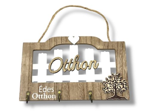 Fa akasztós "Édes Otthon" dísz ZS06-EO  Cikkszám: 1532449 Leírás: 21,4*13,3cm