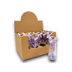 Üveg dísz LEVENDULÁS C7659-07  Leírás: 8*3cm
