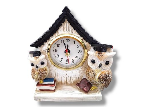Bagoly óra 6206  Cikkszám: 0339704 Leírás: 13x12x5cm