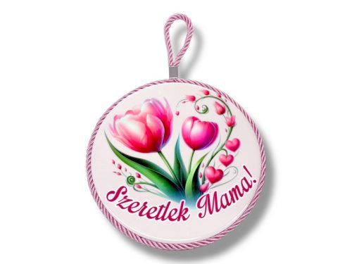 Edényalátét Kerámia "SZERETLEK MAMA"