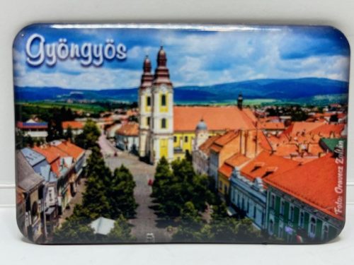 Hűtőmágnes Gyöngyös 6*4cm